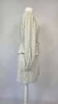 Kremowa sukienka mini w czarne kropki SELECTED FEMME