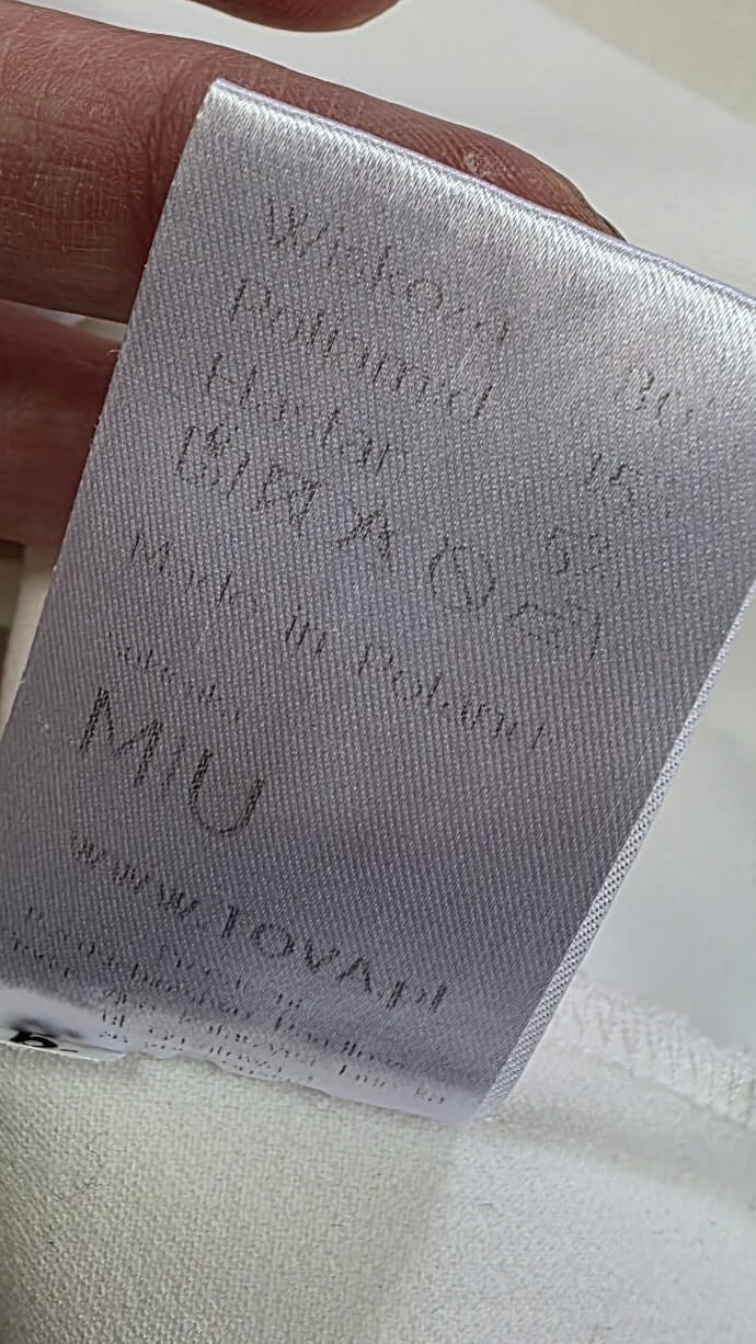 Biała sukienka mini z obniżoną talią TOVA
