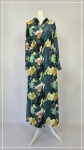 Sukienka maxi POM Amsterdam w kwiatowy print