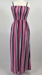 Letnia sukienka maxi w paski