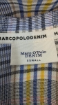 Sukienka koszulowa midi w kolorową kratę Marc O'Polo