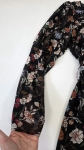 Elegancka sukienka w roślinny wzór DANHEN