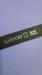 Elegancki biały komplet koszula, spodnie i skórzany pasek (Walter Voulaz, Wallis - nowe z metką, Lasocki) rozm. 44