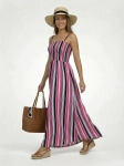Letnia sukienka maxi w paski