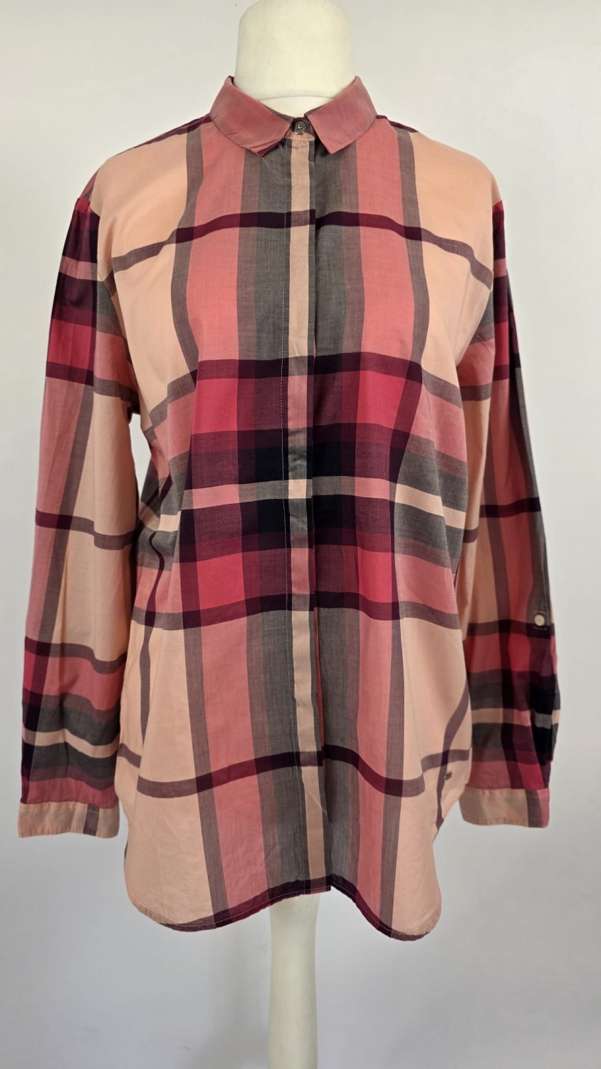 Elegancka koszula w kratę Tommy Hilfiger