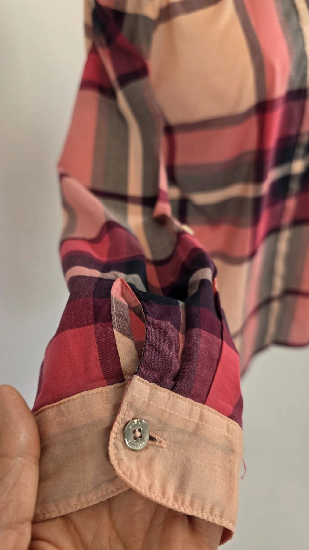 Elegancka koszula w kratę Tommy Hilfiger