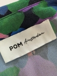 Sukienka maxi POM Amsterdam w malarski wzór