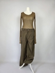 Zestaw premium: fuksjowy sweter, longsleeve i spodnie ZARA
