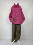 Zestaw premium: fuksjowy sweter, longsleeve i spodnie ZARA