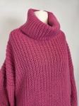 Zestaw premium: fuksjowy sweter, longsleeve i spodnie ZARA