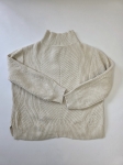 Set premium: tropikalna bluzka, jeansy i sweter rozm. 42