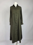 Militarna sukienka w kolorze khaki
