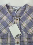 Komplet: designerski top Ganni i cygaretki Zara