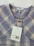 Komplet: designerski top Ganni i cygaretki Zara