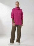 Zestaw premium: fuksjowy sweter, longsleeve i spodnie ZARA