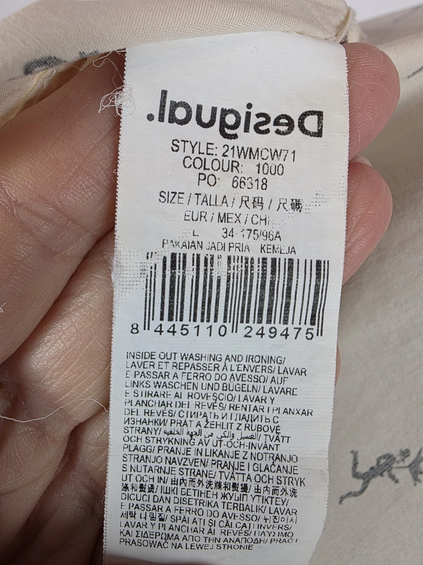 Koszula premium z unikatowym printem - DESIGUAL