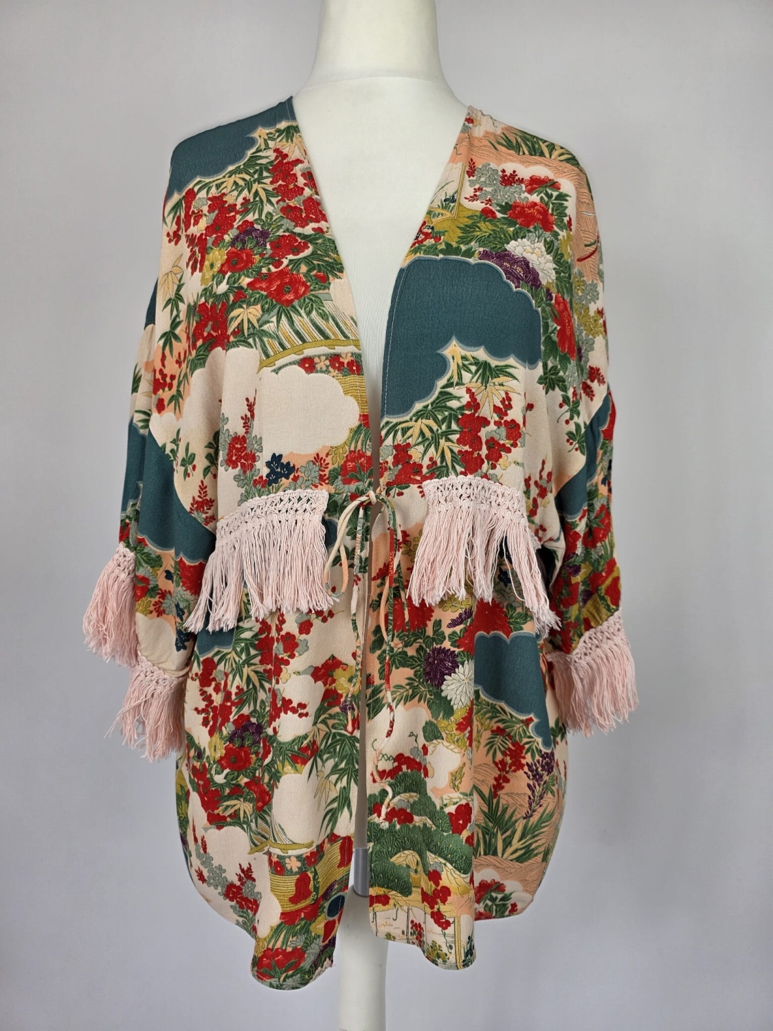 Egzotyczne kimono boho ZARA