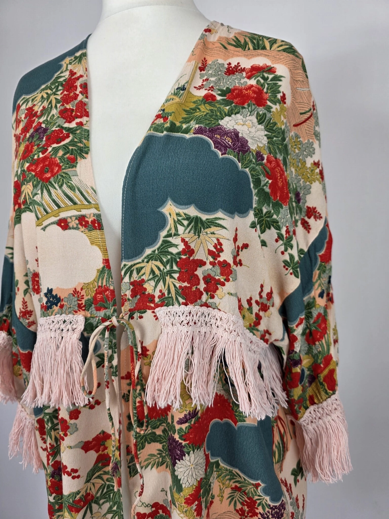 Egzotyczne kimono boho ZARA