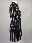 Stylowa sukienka koszulowa w pionowe pasy od ONLY