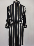 Stylowa sukienka koszulowa w pionowe pasy od ONLY