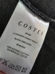 Czarna, dopasowana sukienka jeansowa COSTES