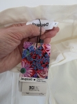 Piękna wiosenna stylizacja: spodnie Desigual i prążkowany top