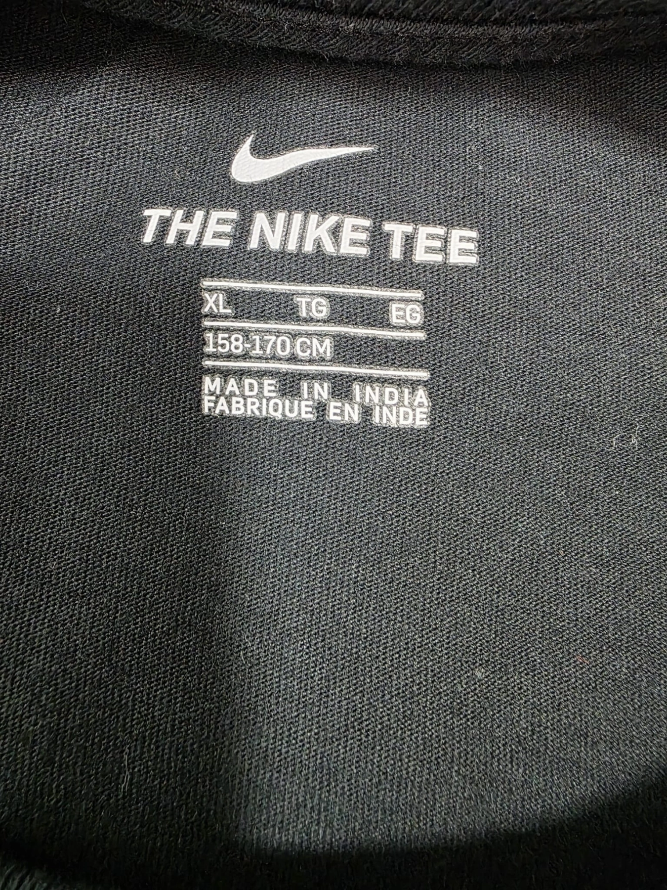 Czarny t-shirt Nike